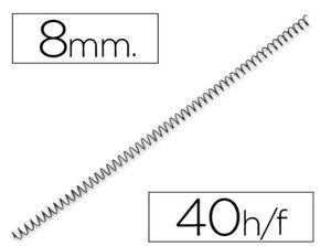 Q-CONNECT ESPIRAL 64 METÁLICA 8MM. 200 UNDS.