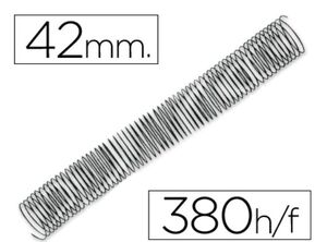 Q-CONNECT ESPIRAL 64 METÁLICA 42MM. 25 UNDS.