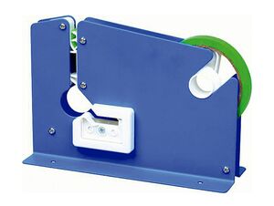Q-CONNECT MÁQUINA CIERRA BOLSA METÁLICA AZUL