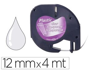 Q-CONNECT CINTA COMPATIBLE LETRATAG TRANSPARENTE