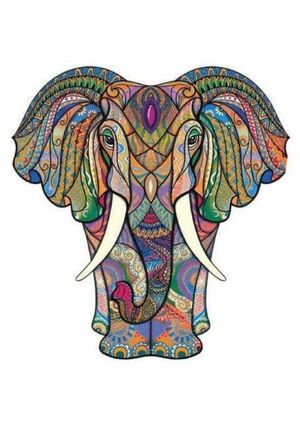 PUZZLE DE MADERA 150 PIEZAS ELEFANTE