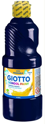 GIOTTO TÉMPERA 500ML. NEGRO