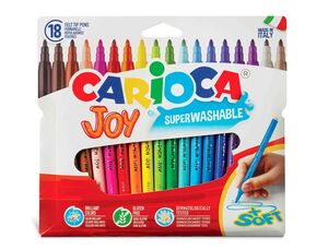 CARIOCA JOY ROTULADORES 18 COLORES
