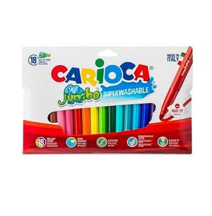 CARIOCA JUMBO ROTULADORES 18 COLORES