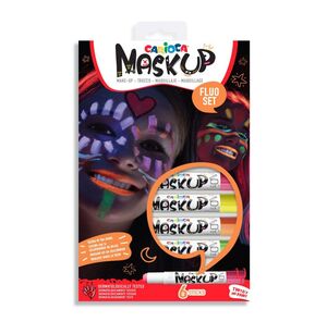 CARIOCA MAQUILLAJE MASK UP NEON 6 COLORES