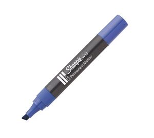 SHARPIE W10 ROTULADOR PERMANENTE BISELADO AZUL