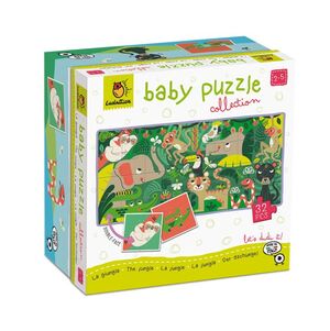 BABY PUZZLE LA JUNGLA 8 X 4 PIEZAS
