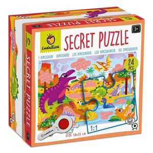 SECRET PUZZLE DINOSAURIOS 24 PIEZAS