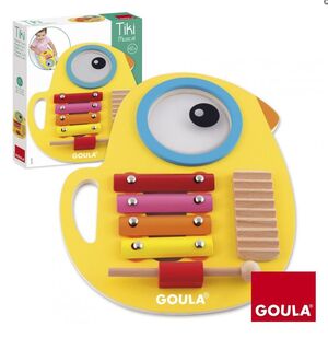 GOULA JUEGO DIDÁCTICO TIKI MUSICAL 3 EN 1