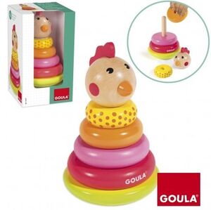 GOULA JUEGO DIDACTICO APILABLE GALLINA