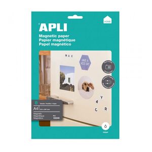 APLI PAPEL MAGNÉTICO IMPRIMIBLE A4 8 UNDS.