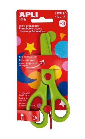 APLI TIJERA PREESCOLAR PLÁSTICO