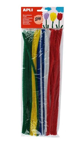 APLI LIMPIAPIPAS COLORES SURTIDOS 50 UNDS.