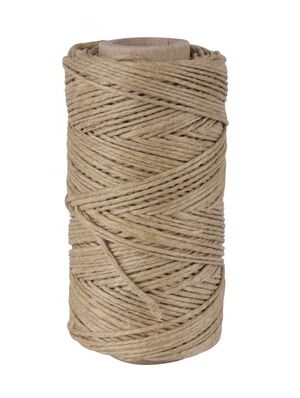 APLI  BOBINA CUERDA 100G. CÁÑAMO 80M. 2 CABOS