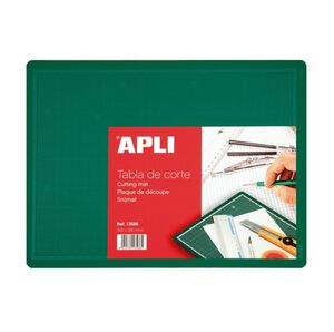 APLI TABLA DE CORTE PVC A4 VERDE
