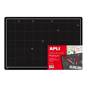 APLI TABLA DE CORTE PREMIUM A3 NEGRA