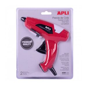 APLI PISTOLA DE COLA 40W + DOS BARRAS