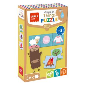 APLI PUZZLE 36 PIEZAS EL ORÍGEN DE LAS COSAS