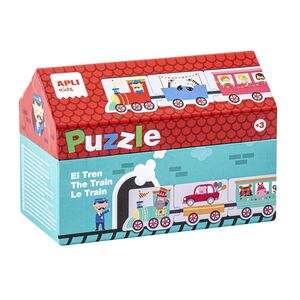 APLI PUZZLE CASITA 20 PIEZAS EL TREN