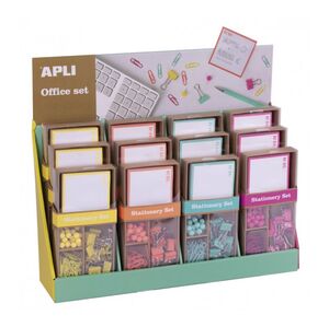 APLI SET DE OFICINA FLUOR COLLECTION