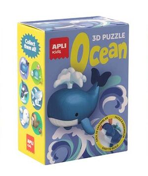 APLI PUZZLE 3D OCEAN BALLENA