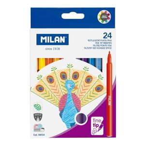 MILAN ROTULADORES 24 COLORES FINOS