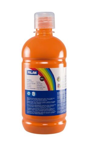 MILAN TÉMPERA 500ML. NARANJA