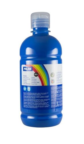MILAN TÉMPERA 500ML. AZUL CYAN