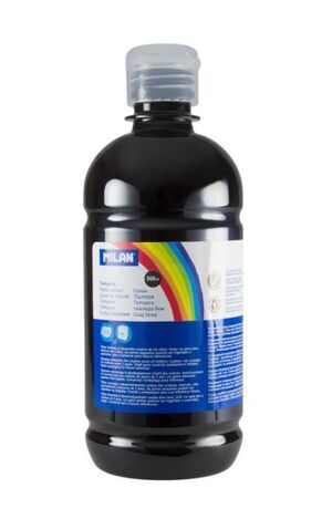 MILAN TÉMPERA 500ML. NEGRO