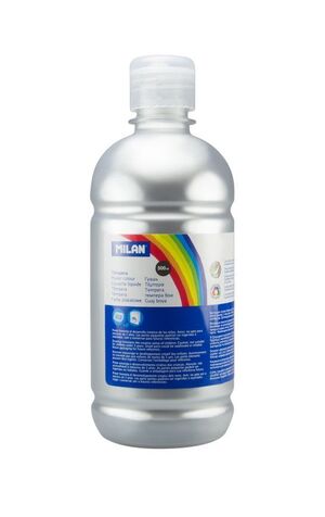 MILAN TÉMPERA 500ML. PLATA