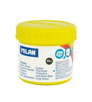 MILAN TÉMPERA 40ML. AMARILLO