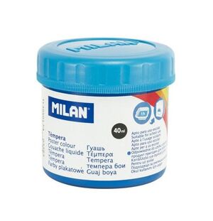 MILAN TÉMPERA 40ML. AZUL CYAN