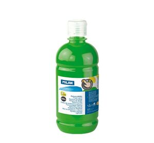 MILAN PINTURA DEDOS 500ML. VERDE