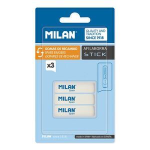 MILAN RECAMBIO GOMAS AFILABORRA STICK