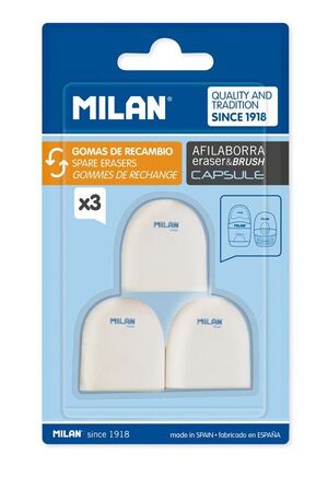 MILAN RECAMBIO GOMAS AFILABORRA CAPSULE