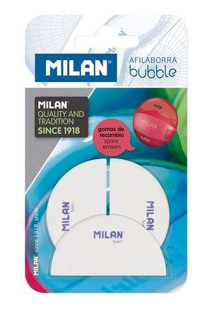 MILAN RECAMBIO GOMAS AFILABORRA BUBBLE