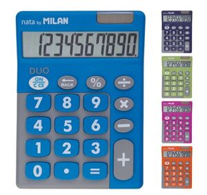 MILAN CALCULADORA DUO 10 DÍGITOS