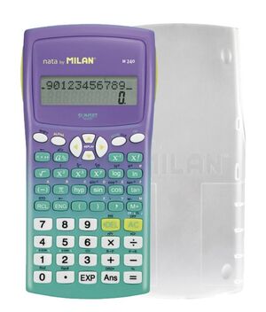MILAN CALCULADORA CIENTÍFICA M240 SUNSET TURQUESA