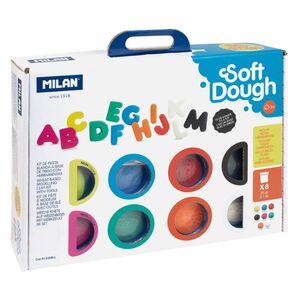 MILAN MALETÍN PASTA MODELAR SOFT DOUGH CON HERRAMIENTAS 