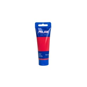 MILAN PINTURA ACRÍLICA 75ML. CARMÍN