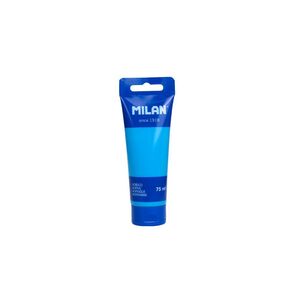 MILAN PINTURA ACRÍLICA 75ML. AZUL CIAN