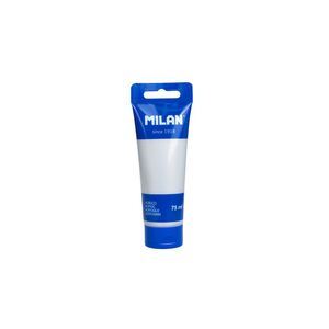 MILAN PINTURA ACRÍLICA 75ML. PLATA