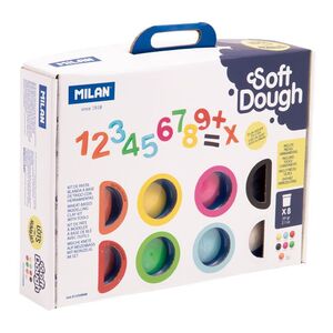 MILAN MALETÍN PASTA MODELAR SOFT DOUGH CON HERRAMIENTAS 