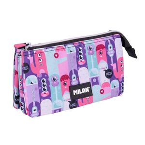 MILAN ESTUCHE PORTATODO 5 COMPARTIMENTOS ALIENS 2