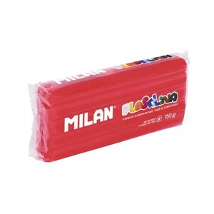 MILAN PLASTILINA 150G. ROJO