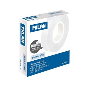 MILAN CINTA ADHESIVA DOBLE CARA 15MM. X 10M.