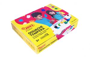 JOVI TÉMPERA 512 12 COLORES SURTIDOS