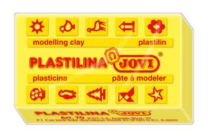 JOVI PLASTILINA 70 AMARILLO CLARO PEQUEÑA