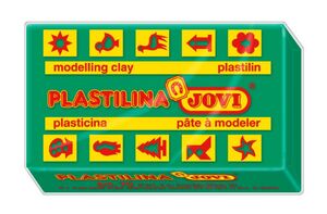 JOVI PLASTILINA 70 VERDE OSCURO PEQUEÑA