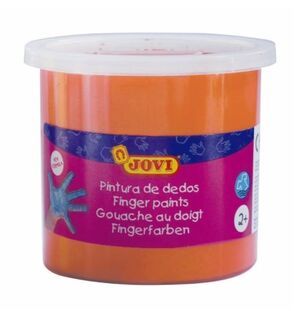 JOVI PINTURA DEDOS 125ML. NARANJA